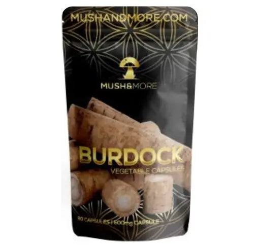 Burdock Root Capsules Kopen? | Kliswortel | 80 Vegan Capsules