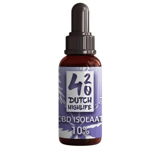 CBD Olie 10%| Isolaat | 1000mg | THC-Vrij