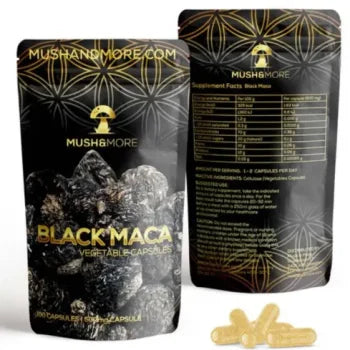 Black Maca Capsules | 500mg | Puur
