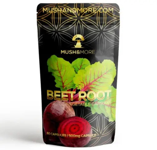 Beet Root Capsules | Rode Biet Extract | 500mg | 60 Stuks