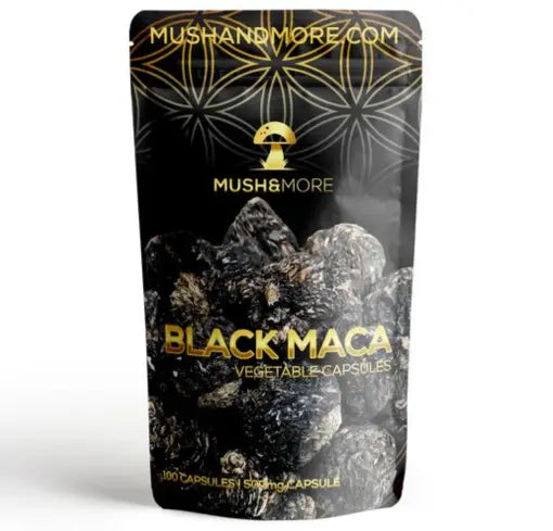 Black Maca Capsules | 500mg | Puur