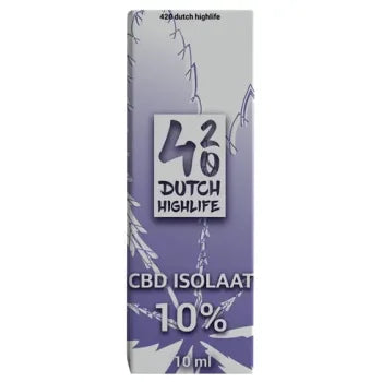 CBD Olie 10%| Isolaat | 1000mg | THC-Vrij
